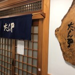 牛や たん平 - お店の入り口です