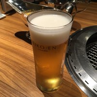 清江苑 池袋西口本店 - ランチビール('18/07/01)