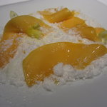 フロリレージュ - フレッシュマンゴーとココナッツのブラマンジェ