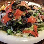 オーノ ボーノ - 生ハムとスモークサーモンの野菜サラダ