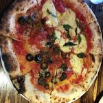 オーノ ボーノ - マルゲリータとマリナーラのハーフ&ハーフ。27cm