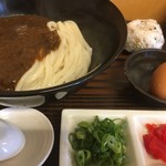 ふる里うどん  - 薬味も素敵なんよねー
      レンゲもありがたい♪