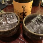 Arupusunosakababarisuke - 焼酎グラス