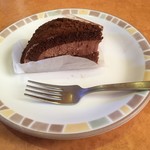 サイゼリヤ - チョコレートケーキ アップ