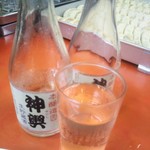 丸吉飯店 - 日本酒冷酒 ７５０円(税込)(2018年6月29日撮影)