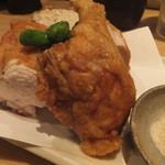 丸鶏料理と濃厚水炊き鍋 鳥肌 - （2018年06月）