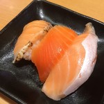 Sushi Ro Hachi No Heten - サーモン三種