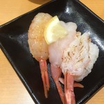 Sushi Ro Hachi No Heten - えび三種