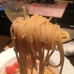 レストラン&ライブ ヌーヴォー - アルデンテの食べ応えあるスパゲティでした