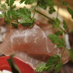 RISTORANTE Orobianco - ハモンセラーノと自家製ピクルス