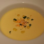 RISTORANTE Orobianco - トウモロコシの冷製ポタージュ