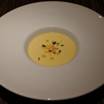 RISTORANTE Orobianco - トウモロコシの冷製ポタージュ