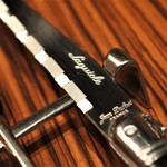 RISTORANTE Orobianco - キザキザのステーキナイフ