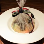 RISTORANTE Orobianco - 真鯛のカルトッチョ ポルチーニの香りと共に