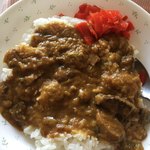 レストラン&ライブ ヌーヴォー - 休みの日に早速食べました(^-^)ピリ辛でビーフやキノコも入っている本格派でした