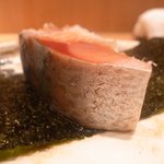 神保町 傳 - ごまさばの手巻き寿司