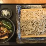 国分寺そば - 鴨せいろ  1300円   美しい！