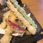 国分寺そば - 天ぷらの盛り合わせ  1300円