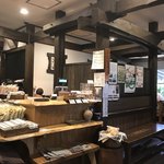 国分寺そば - 店内写真   お土産も置いてある。