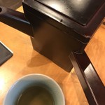 国分寺そば - 蕎麦湯とそば茶      食後のそば茶  美味い！