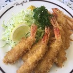 煉瓦亭 - 小エビフライ600円