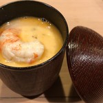 うを徳 - オマール海老のビスク 車海老(養殖) 京大根