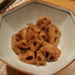 寄り処えーる - レンコンのピリ辛