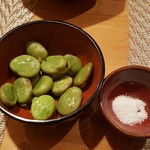 寄り処えーる - 焼き空豆