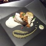 ニューヨークバー・シャンパンダイニング - 鮮魚のプレゼ 柑橘系の軽いヴルーテ