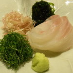 神楽坂 石かわ - ふっこのお造り