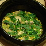 神楽坂 石かわ - 炊き込みご飯　時鮭、新生姜、とうもろこし