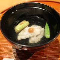 旬菜 甘の井 - 椀物（鱧 冷やし椀）