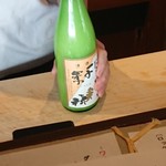 りょうりや 御旅屋 - 富士千歳にごり酒！
      開封に15分もかかる！