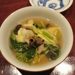 りょうりや 御旅屋 - 新キャベツさっと煮