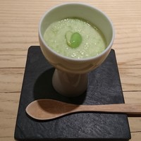 中目黒 いぐち 恵比寿店 - だだちゃ豆と山芋の茶碗蒸し