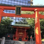 Meishu Senta Ochanomizu Ten - 神田明神の中の 稲荷社