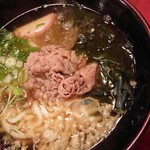 竹泉 - 肉うどん(税込み650円)