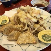 河太郎 中洲本店 - 頭と下足は天ぷら