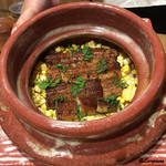 銀座くどう - 鰻と玉蜀黍の炊込みごはん