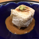 銀座くどう - 焼胡麻豆腐