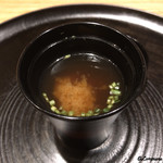 銀座くどう - 味噌椀