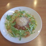 肉みそまぜそば680円