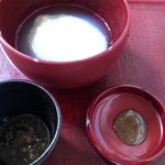 わき水 - そばがき…旨さが分かる人は大人