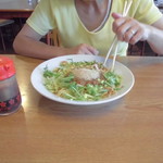 幸泉 - 肉みそまぜそば680円