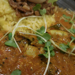 アチャーリーししゃもカレー；アップ