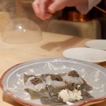 寿しの吉乃 - 瞬間燻製わず☆彡