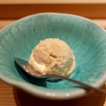 寿しの吉乃 - 麦茶のアイス