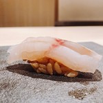 はっこく - 2018.6.  えぼ鯛昆布〆