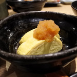 双葉寿司 - 温かい出汁巻玉子が定食の小鉢でした