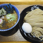 中華蕎麦 とみ田 - 半熟味玉つけ麺（比内地鶏）